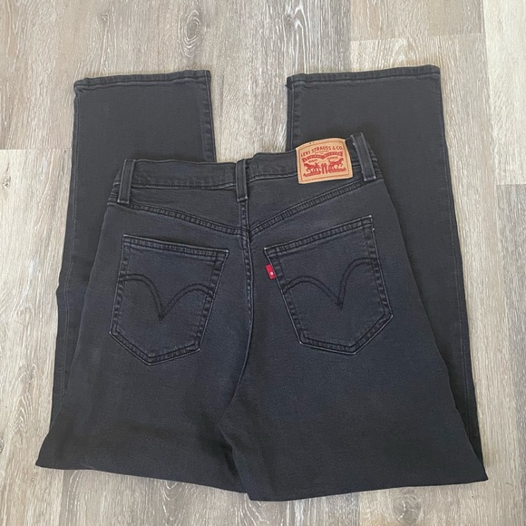 LEVI’S RIBCAGE STRAIGHT ANKLE WOMEN'S JEANS Size 28 Length 27 - Picture 3 of 8